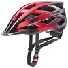 Uvex Fahrradhelm i-vo cc,  red black,  red black,  52-57 cm
