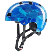 Uvex Fahrradhelm kid 3,  blue camo,  blue camo,  55-58 cm