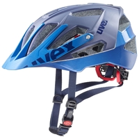 Uvex Fahrradhelm quatro,  blue mat,  blue mat,  52-57 cm