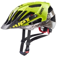 Uvex Fahrradhelm quatro,  dirt neon yellow,  dirt neon yellow,  52-57 cm