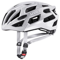 Uvex Fahrradhelm race 7,  silver mat white,  silver mat white,  55-61 cm