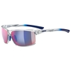 Uvex Sportbrille lgl 44 CV,  clear-blue,  clear-blue,  one size