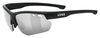 Uvex Sportbrille sportstyle 115,  black mat,  black mat,  one size