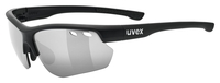 Uvex Sportbrille sportstyle 115,  black mat,  black mat,  one size