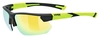 Uvex Sportbrille sportstyle 221,  black mat yellow,  black mat yellow,  one size