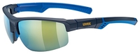 Uvex Sportbrille sportstyle 226,  blue mat,  blue mat,  one size