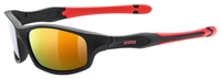 Uvex Sportbrille sportstyle 507,  black mat red,  black mat red,  one size