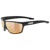 Uvex Sportbrille sportstyle 706 cv vm,  black mat,  one size