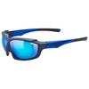 Uvex Sportbrille sportstyle 710,  blue metallic,  blue metallic,  one size