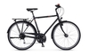 VSF Fahrradmanufaktur T-100 27-Gg HS11,  27 Gang Kettenschaltung,  Herrenfahrrad,  Diamant,  Modell 2020,  28 Zoll,  ebony matt,  ebony matt,  62 cm