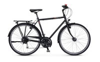 VSF Fahrradmanufaktur T-100 27-Gg HS11,  27 Gang Kettenschaltung,  Herrenfahrrad,  Diamant,  Modell 2020,  28 Zoll,  ebony matt,  ebony matt,  62 cm