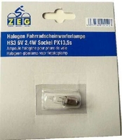 ZEG 6V,  2, 4W Halogenlampe HS3
