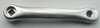 ZEG linke Kurbel 170 mm,  alu-look