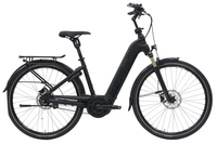 ZEMO Aktiv 8N Belt (500 Wh),  8 Gang Nabenschaltung,  Damenfahrrad,  Wave,  Modell 2019,  28 Zoll,  schwarz matt,  schwarz matt,  46 cm