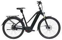 ZEMO Aktiv 8N Belt ohne GPS (500Wh),  8 Gang Nabenschaltung,  Damenfahrrad,  Trapez,  Modell 2018,  28 Zoll,  schwarz matt,  schwarz matt,  46 cm