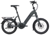ZEMO Scooter 8N 20" (500 Wh),  8 Gang Nabenschaltung,  Unisexfahrrad,  Unisex,  Modell 2019,  20 Zoll,  grau,  grau,  46 cm