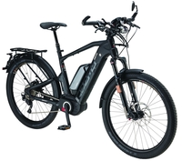 ZEMO SU-E FS 11X 45 DB (1000 Wh),  11 Gang Kettenschaltung,  Herrenfahrrad,  Trekking,  Modell 2019,  27, 5 Zoll,  schwarz matt,  schwarz matt,  46 cm