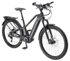 ZEMO SU-E FS 11X (500 Wh),  11 Gang Kettenschaltung,  Damenfahrrad,  Trapez,  Modell 2019,  27, 5 Zoll,  schwarz matt,  schwarz matt,  50 cm