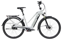 ZEMO Tour 11N (500 Wh),  11 Gang Nabenschaltung,  Damenfahrrad,  Trapez,  Modell 2019,  28 Zoll,  weiß,  weiß,  46 cm