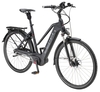 ZEMO Tour 14R (500 Wh),  14 Gang Nabenschaltung,  Damenfahrrad,  Trapez,  Modell 2019,  28 Zoll,  schwarz matt,  schwarz matt,  60 cm