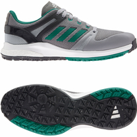 Adidas 2022 EQT Spikeless Herren Golfschuhe,  WIDE,  Grau / Grün / Schwarz