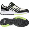 Adidas 2022 EQT Spikeless Herren Golfschuhe,  WIDE,  Offwhite / Schwarz / Grün