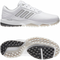 Adidas 360 Bounce SL Herren Golfschuhe,  WIDE,  Weiß / Silbergrau