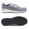 Adidas adicross Bounce Leather Herren Golfschuhe,  Grau / Weiß