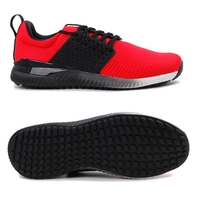 Adidas adicross Bounce Textile Herren Golfschuhe,  Rot / Schwarz