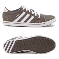 Adidas adicross IV Damen Golfschuhe,  Braungrün / Weiß