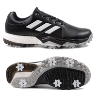 Adidas adipower Boost 3 Herren Golfschuhe,  WIDE,  Schwarz / Weiß