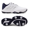 Adidas adipower Bounce Herren Golfschuhe,  WIDE,  Weiß / Dunkelblau