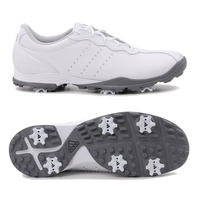 Adidas adipure DC Damen Golfschuhe,  Weiß / Silbergrau