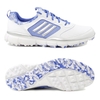 Adidas adistar Sport Damen Golfschuhe,  Weiß / Silber / Blau