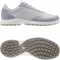 Adidas Alphaflex Sport Damen Golfschuhe,  Weiß / Silbergrau