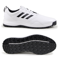 Adidas CP Traxion SL Herren Golfschuhe,  WIDE,  Weiß / Schwarz