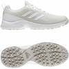 Adidas Response Bounce 2 SL Damen Golfschuhe,  Silbergrau / Weiß