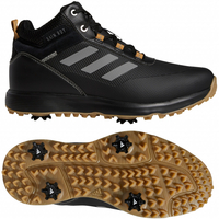 Adidas S2G Mid Herren Winterstiefel Golfschuhe,  WIDE,  Schwarz