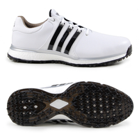 Adidas Tour 360 XT SL Spikeless Herren Golfschuhe,  Weiß / Schwarz / Silber