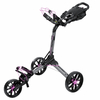 Bag Boy NITRON Auto-Open 3-Rad Damen Golftrolley,  Grau / Pink