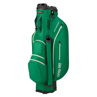 Bennington DRY Quiet Organizer 9 (QO 9) Waterproof Cartbag,  British Green / Silver
