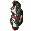 Bennington IRO Quiet Organizer 14 (QO 14) Waterproof Cartbag,  Black / White / Gray / Red