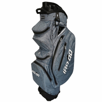 Bennington IRO Quiet Organizer 14 (QO 14) Waterproof Cartbag,  Canon Grey Flash / Black