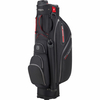 Bennington Quiet Organizer 9 (QO 9) Water Resistant Cartbag,  Schwarz / Rot,  +2 inch höher