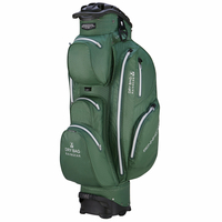 Bennington Sport Quiet Organizer 14 (QO 14) Waterproof Cartbag,  Dunkelgrün / Silber