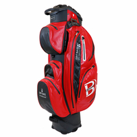 Bennington Sport Quiet Organizer 14 (QO 14) Waterproof Cartbag,  Rot / Schwarz