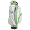Bennington Sport Quiet Organizer 14 (QO 14) Waterproof Cartbag,  White / Silver / Lime