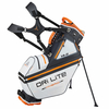 Big Max 2022 Dri Lite Hybrid Tour 14-way Waterproof Standbag,  Weiß / Schwarz / Orange