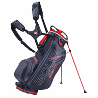 Big Max Aqua Eight Waterproof Standbag,  Schwarz / Rot