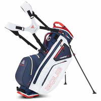 Big Max Aqua Hybrid 3 Waterproof Standbag,  Navy / Weiß / Rot